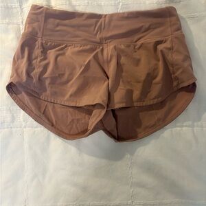 Lululemon Athletica Tan Athletic Shorts Lightweight Design